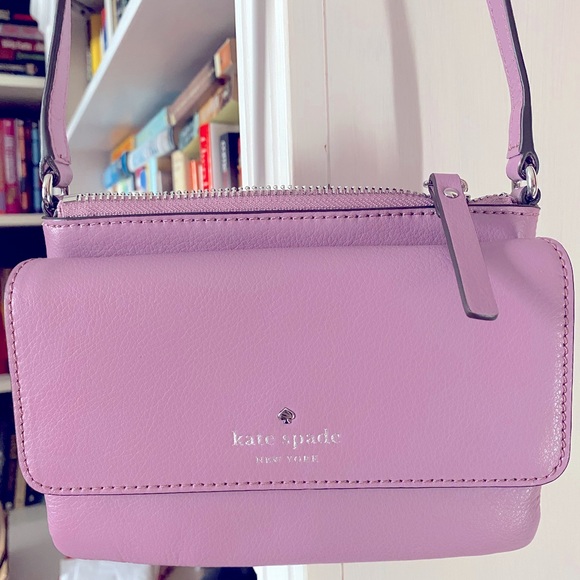 COPY - BRAND NEW- LAVENDER KATE SPADE CROSSBODY!! - Picture 10 of 10